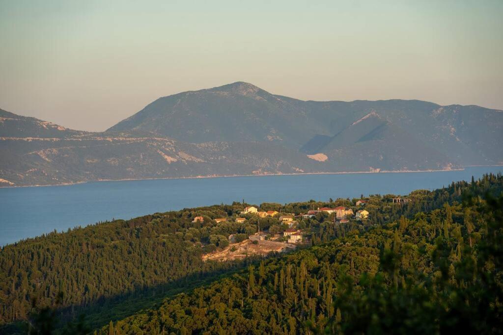 Villa Elisabeth Sea View Private Pool Fiskardo Kefalonia Katsarata Exterior photo