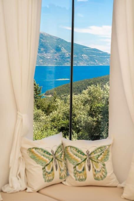 Villa Elisabeth Sea View Private Pool Fiskardo Kefalonia Katsarata Exterior photo