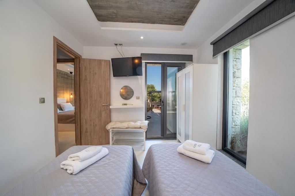 Villa Elisabeth Sea View Private Pool Fiskardo Kefalonia Katsarata Exterior photo