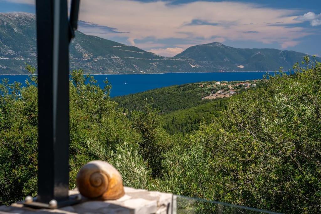 Villa Elisabeth Sea View Private Pool Fiskardo Kefalonia Katsarata Exterior photo
